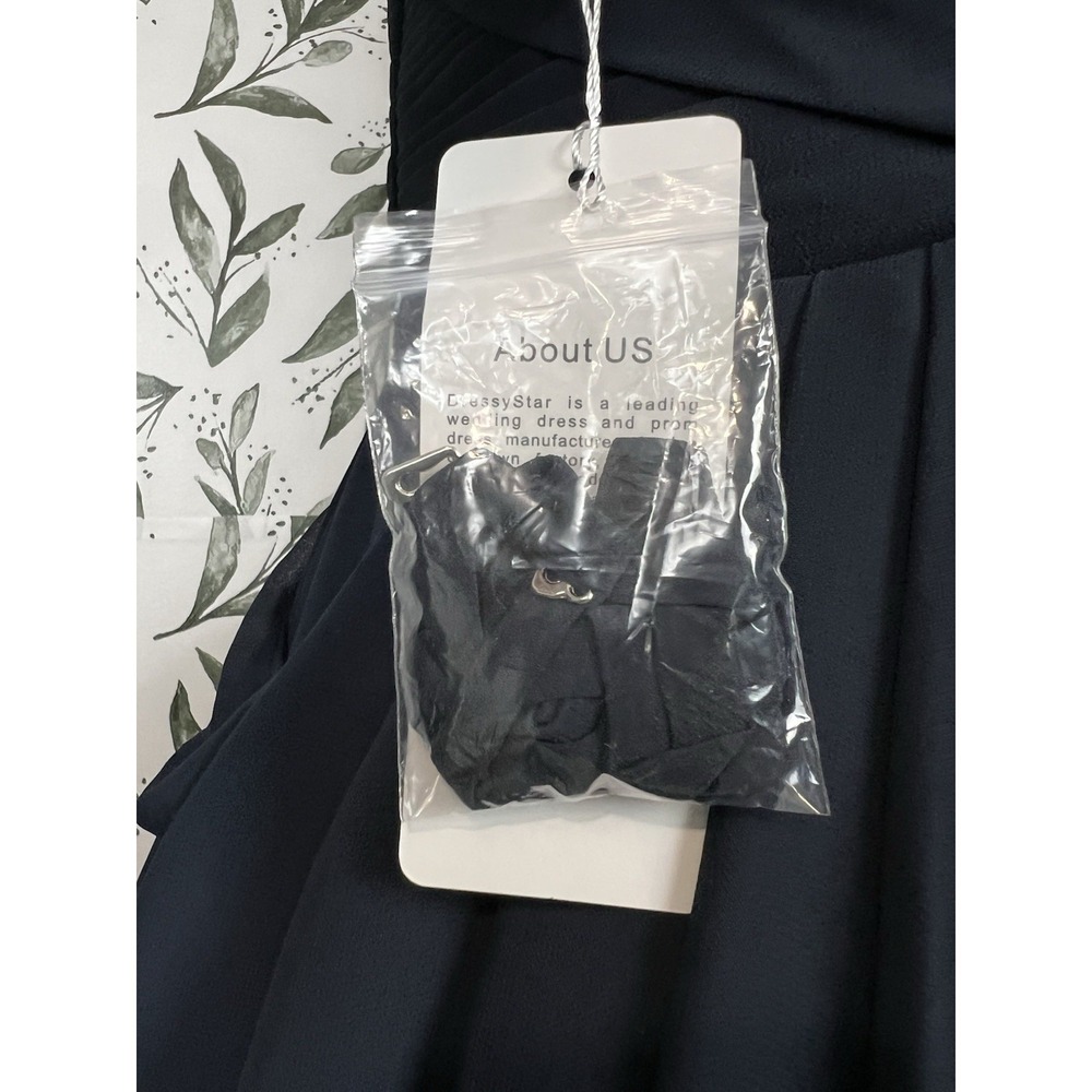 Dark Blue Sz S Corset Dress Bridesmaid Prom Party Cocktail NWT #9/B Wedding - Picture 9 of 12